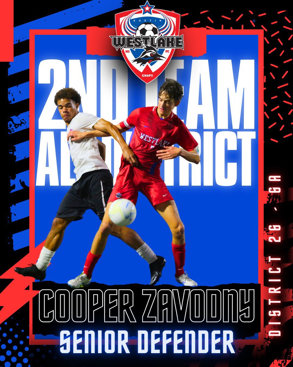 Shout out to our 2nd team All-District 26-6A players - Logan Thomson, Mack Elliott, &amp; Cooper Zavodny!