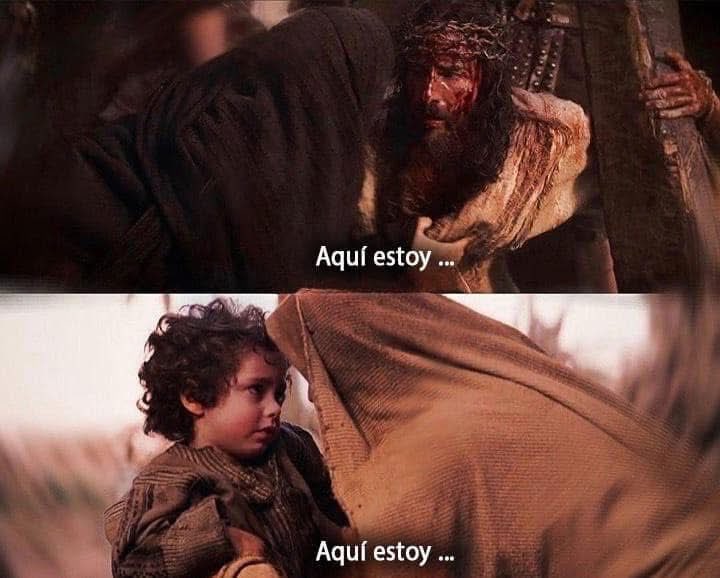 Sin importar nada; mamá siempre estará… 

🎬La Pasión de Cristo