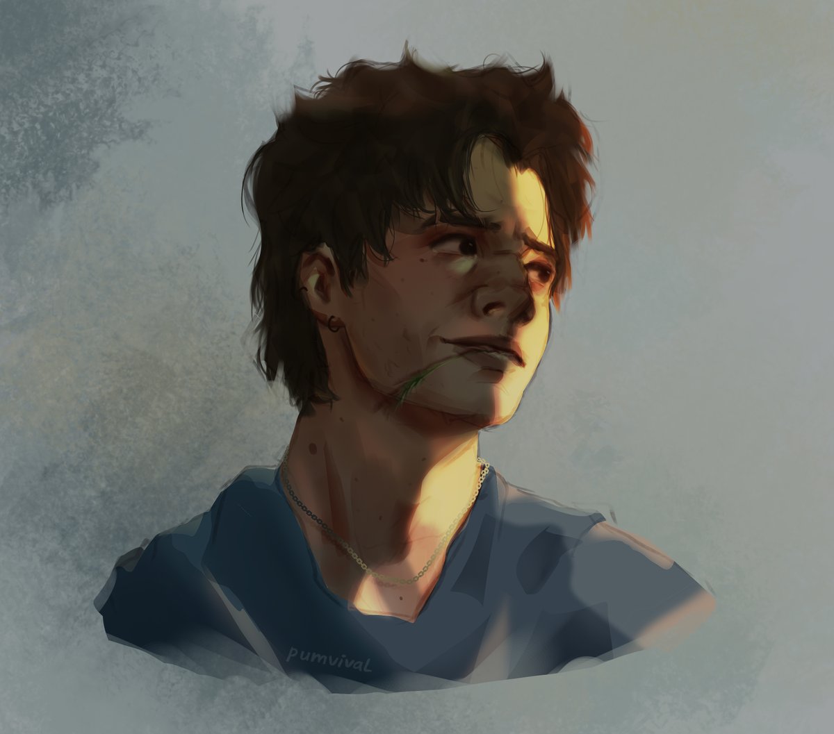 David Wymack in his youth?? This is just a quick sketch to let you know I'm alive #allforthegame #digitalart #aftg