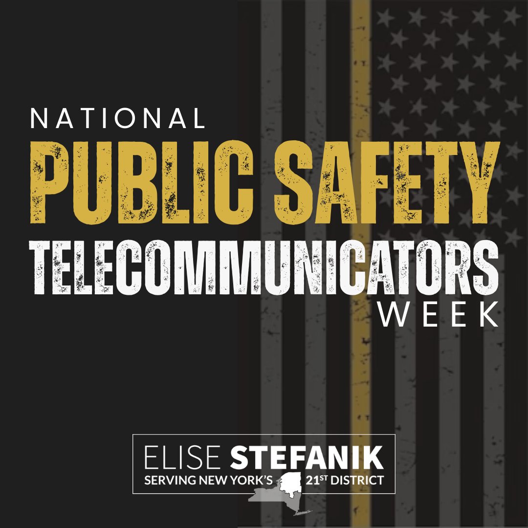This #NPSTW, we proudly recognize the brave public safety telecommunicators nationwide and across Upstate New York &amp; the North Country.

These unsung heroes are the first to answer the call 24/7—ensuring our families, first responders, and communities stay safe.

Thank you for