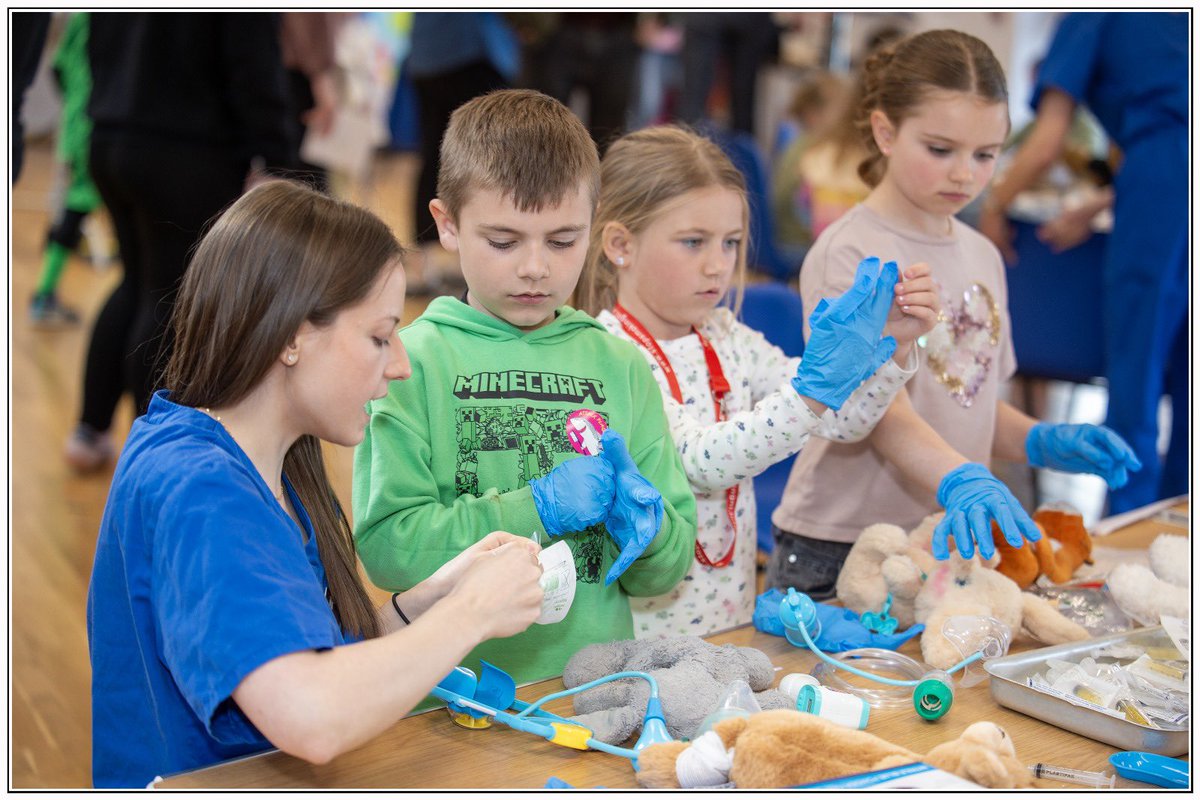 AltnagelvinPG's tweet photo. It has been our pleasure to work in partnership with Ulster University Child Health Society and the WHSCT Health Improvement Equality and Involvement Department to co-design this year’s Teddy Bear Hospital.
@WesternHSCTrust @UlsterUni https://t.co/aLng6aptHm