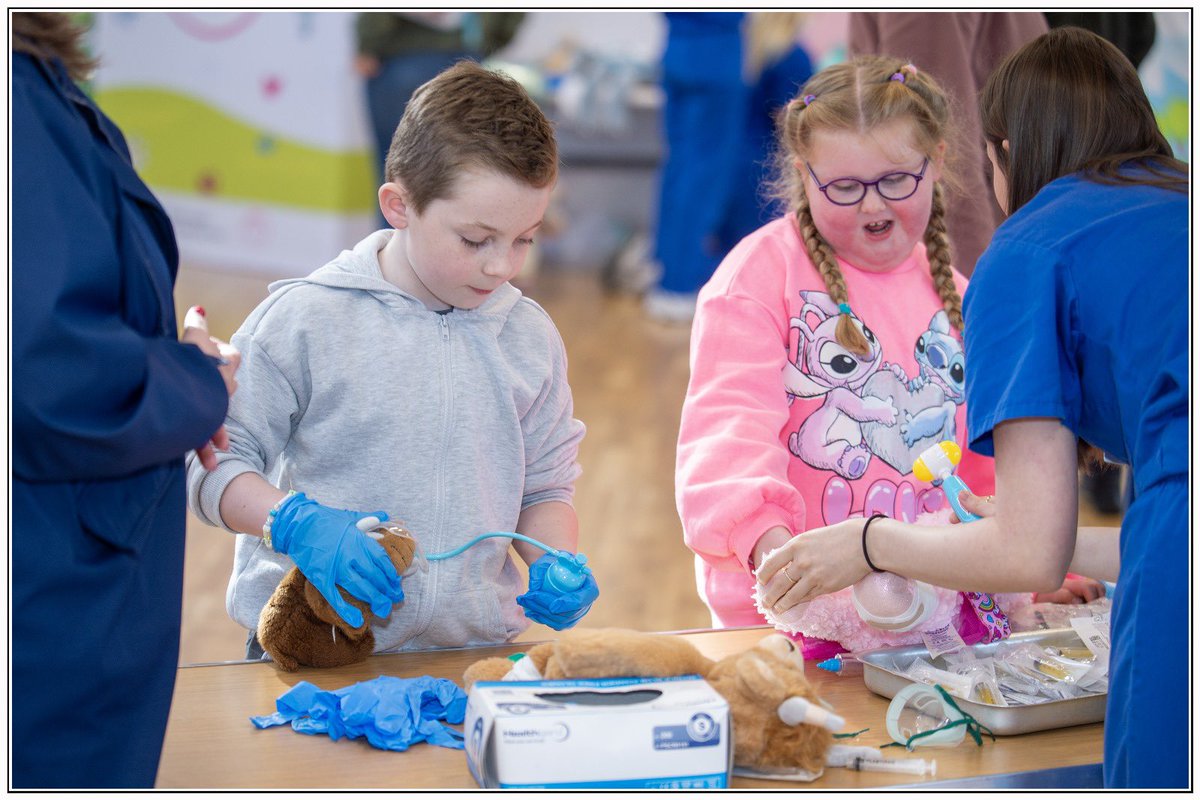 AltnagelvinPG's tweet photo. It has been our pleasure to work in partnership with Ulster University Child Health Society and the WHSCT Health Improvement Equality and Involvement Department to co-design this year’s Teddy Bear Hospital.
@WesternHSCTrust @UlsterUni https://t.co/aLng6aptHm