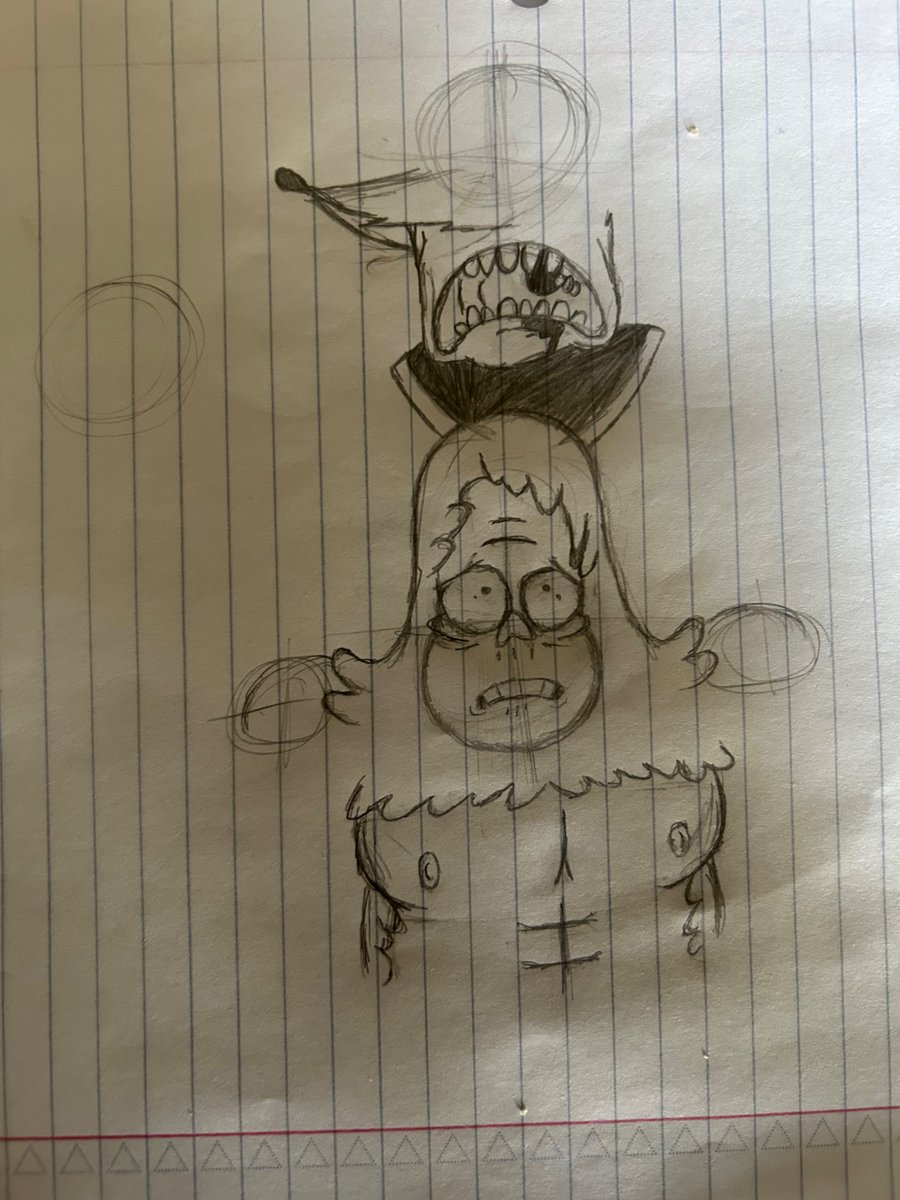 LutherSmuther's tweet photo. A thing I’m not sure if I should finish, based off a triple trouble regular show thing I’ve seen recently.

Pretty cool imo but not sure if I should even finish this :hopeful: https://t.co/jWiVFSxZ2O