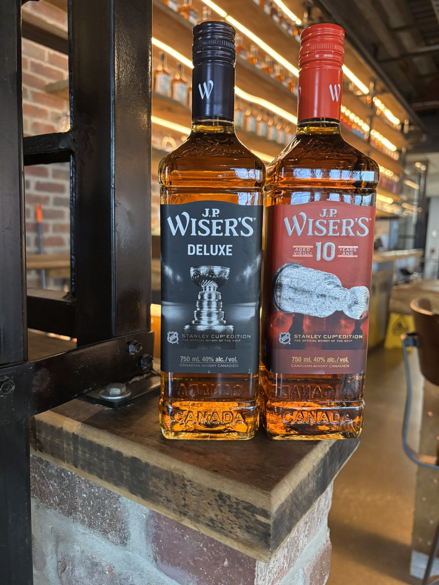Who will be lifting the cup this year?
•
Get your JP Wiser’s limited edition Stanley Cup bottles while supplies last.  In most provinces across Canada
#stanleycup 
#canadianwhisky
#whisky
@jpwisers @corbysw
