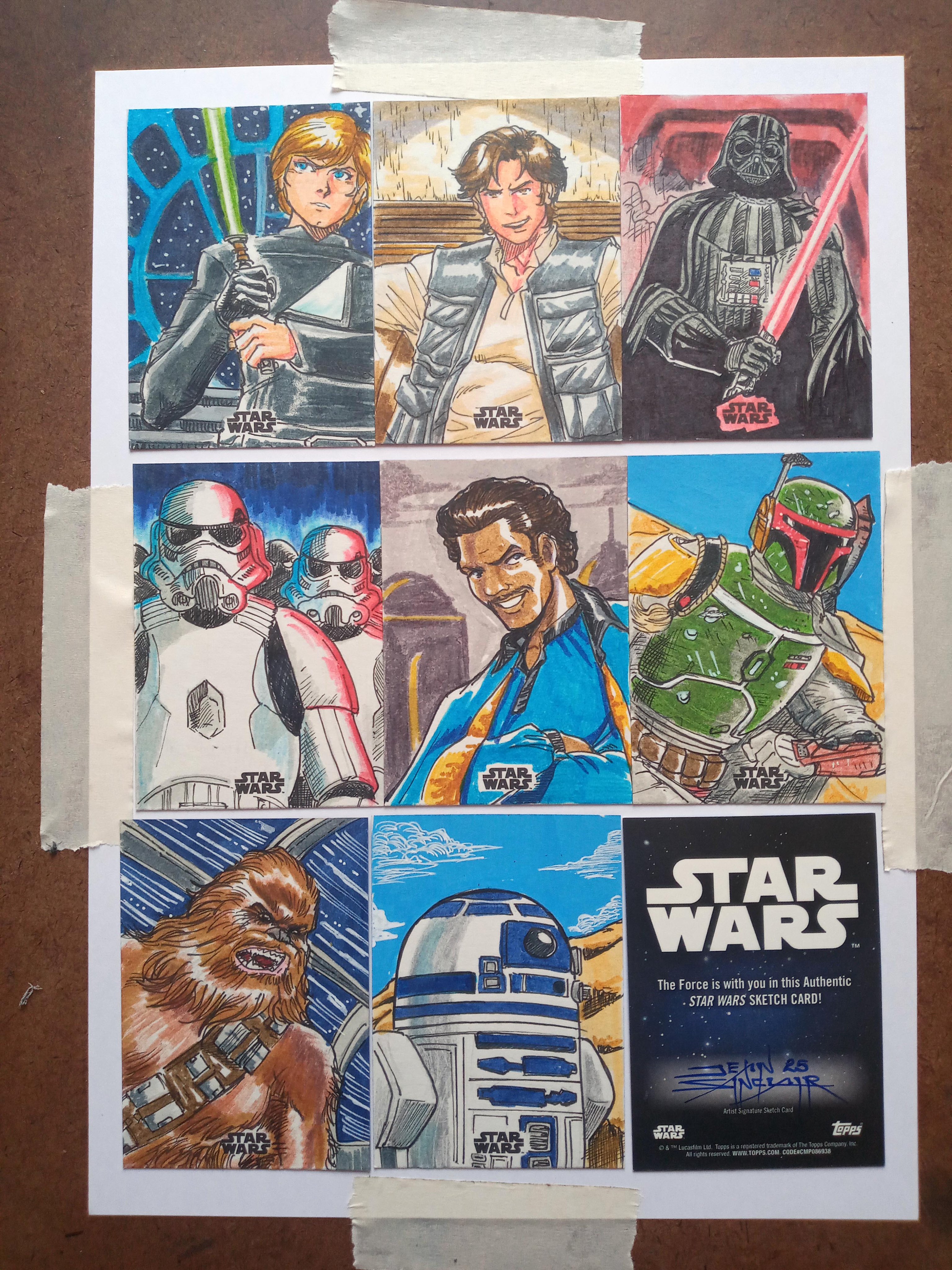 激レア】STAR WARS topps SETO MAYUMI スケッチ