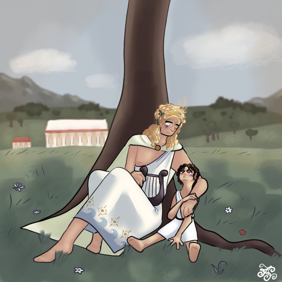 Ralzeee's tweet photo. "Lasting friendship from the past"
#art #digitalart #wicca #polytheism #pagan #greekgods #Apollo #godApollo #pastlife #moots #artmoots https://t.co/WzjT0x28K1