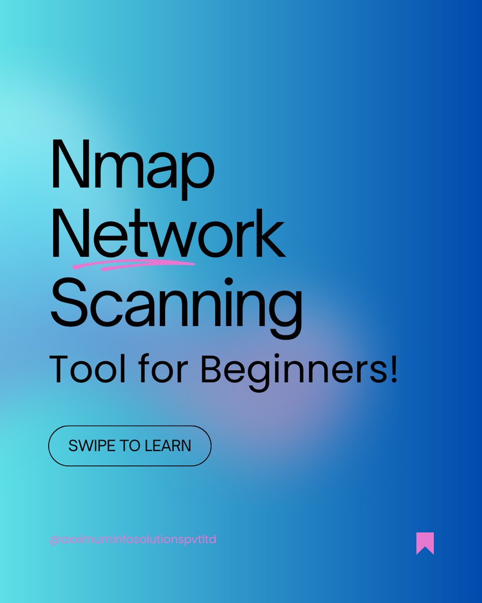 Anastasis_King's tweet image. Nmap Network Scanning for Beginners 🧿

#Nmap #CyberSecurity #NetworkScanning #EthicalHacking #InfoSec #BeginnerFriendly #HackingTools