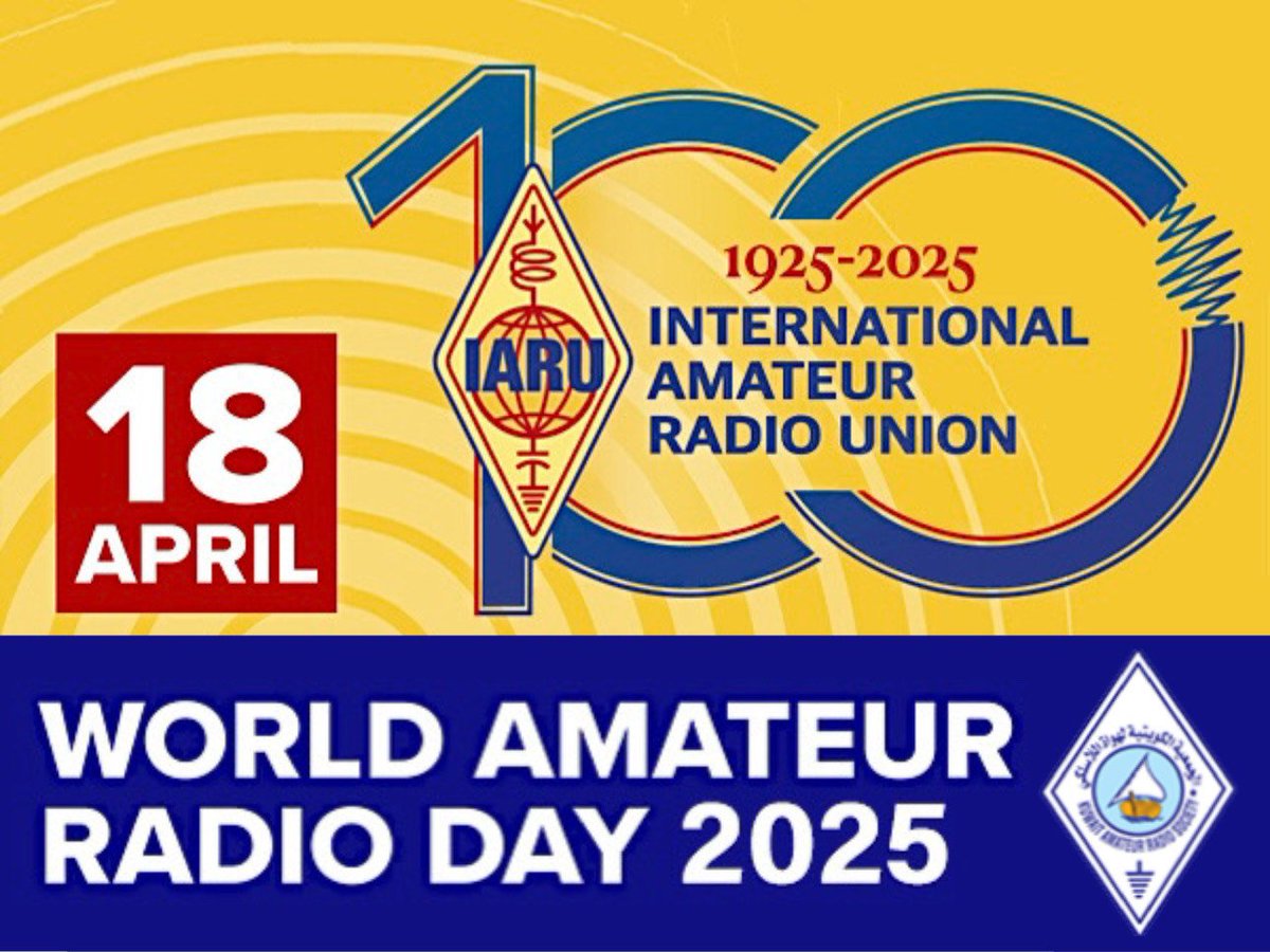 18 ابريل يحتفل هواة اللاسلكي من كل عام باليوم العالمي لهواة اللاسلكي

Happy World Amateur Radio Day