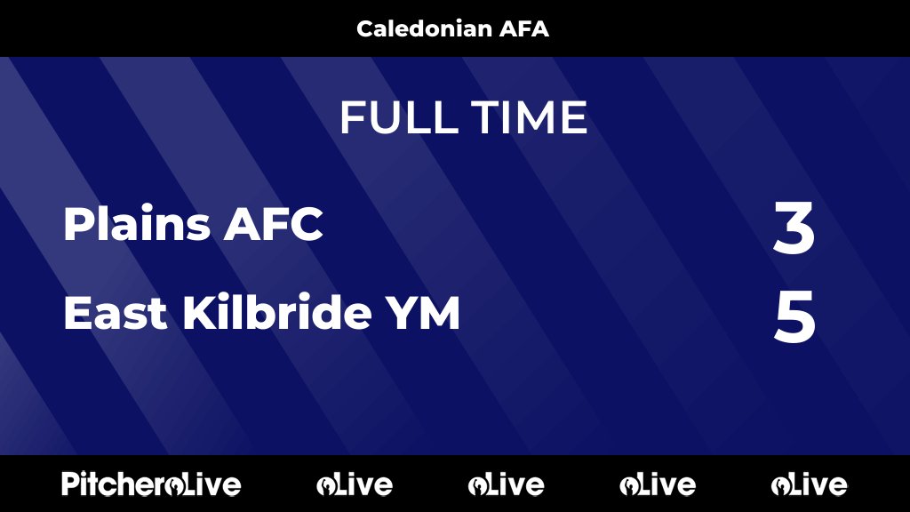 EKYM_FC's tweet photo. FULL TIME: Plains AFC 3 - 5 East Kilbride YM
#PLAEAS #Pitchero
https://t.co/mivj6umrDC https://t.co/bikGbc9PUX