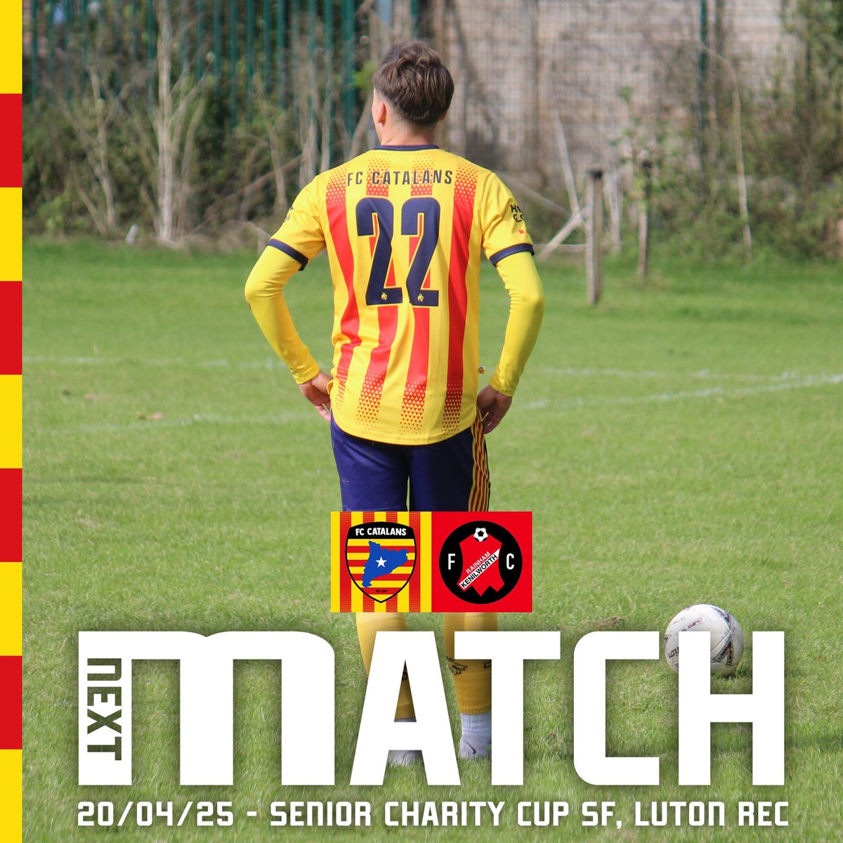 Semi-final weekend awaits! Come and cheer us on this Sunday as we take on Rainham Kenilworth for a place in the Senior Charity Cup final 🏆

🏟️ Luton Rec
⏰ 10:30AM