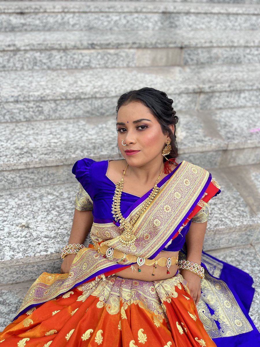 _____kshiiiii__'s tweet photo. South ka tadka 🧡✨

#southidian #picoftheday #khushi #bridal #jamshedpur https://t.co/OjHnNQvAqz