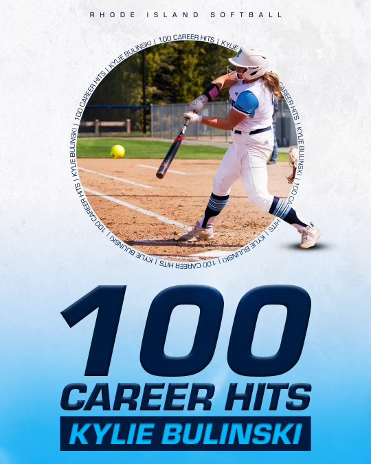Shoutout to Kylie Bulinski for recording her 100th career hit against St. Bonaventure!