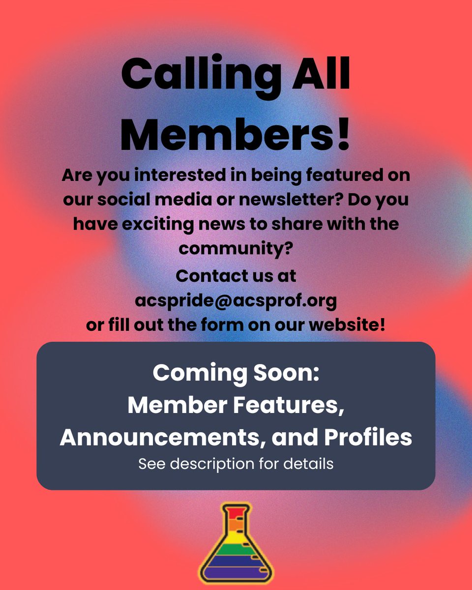 ACS Pride Subdivision of ACS PROF tweet media