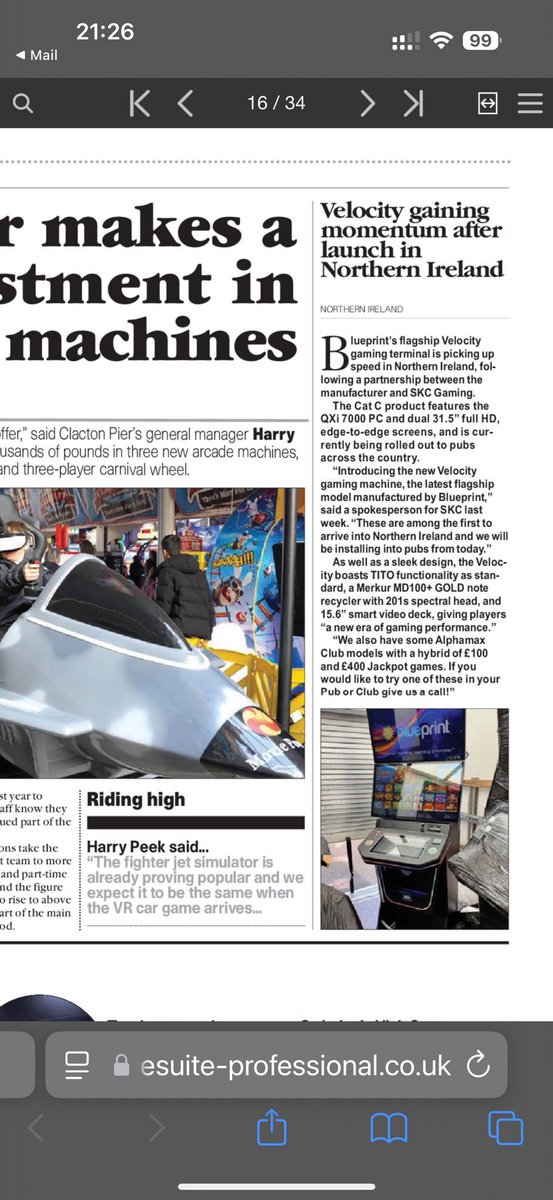 SKCGamingNI's tweet photo. We made it into the Coinslot magazine this week! 

Our company works with ALL the leading machine manufacturers. This means we can supply the best mix of equipment for our customers.

Give us a call if you want to improve the gaming experience in your Pub or Club. https://t.co/MGZoNOzcfD
