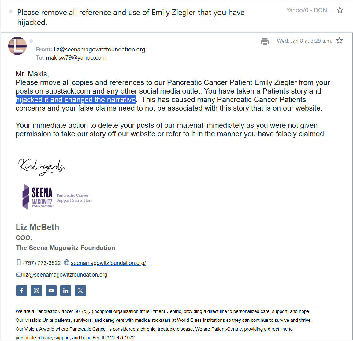 William Makis tweet media