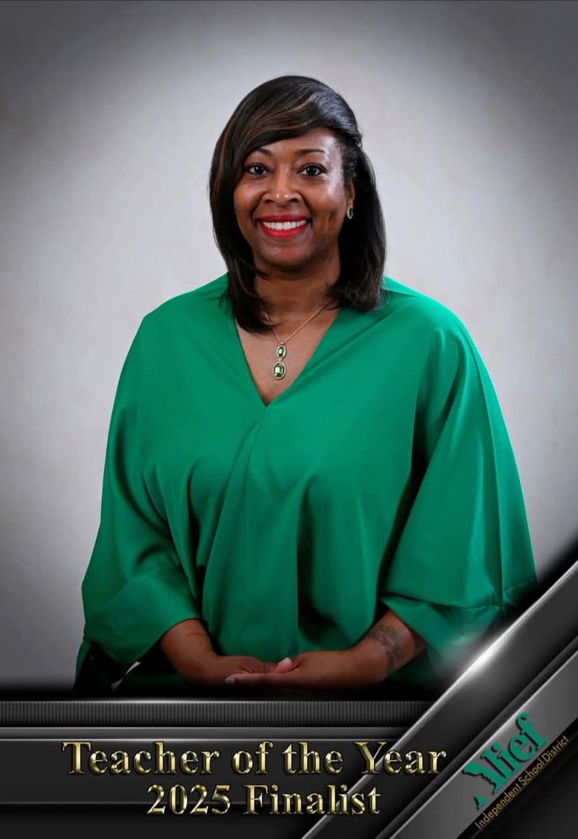 Congratulations to our own Sherita Harmon!! #AliefCTE #WeAreAlief #AliefProud