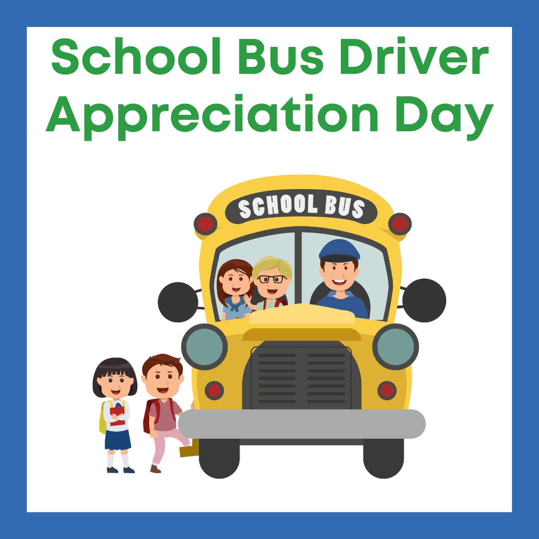 Today, we’re sending a big THANK YOU to our amazing bus drivers here at River Trails School District 26!

Every day, rain or shine, they greet our students with a smile, ensure their safety, and start and end the school day with kindness and care.