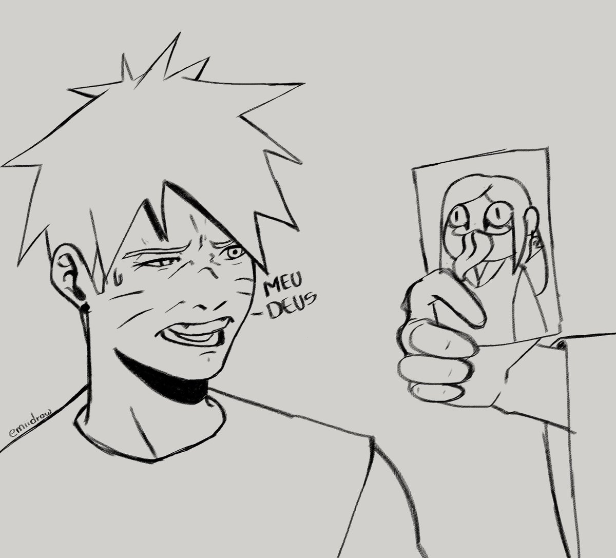 emiidraw's tweet image. #HarukiUzumaki #Naruto #Sakura #Narusaku #Mitsuki