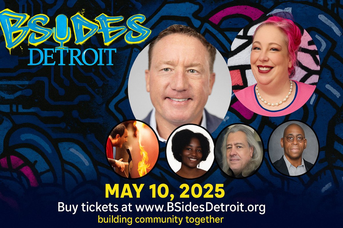 BSides Detroit returns May 10 at the Red Door Gallery.

<a href="/Hak4Kidz/">Hak4Kidz</a> founder <a href="/DSchwartzberg/">(((Dave Schwartzberg))) @Home</a> is coming! He'll be introducing Meshtastic and covering message interception, replay attacks, Denial of Service (DoS), and jamming.