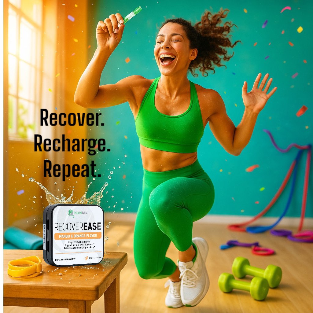 NutriMix_'s tweet photo. Bounce back faster with RecoverEase!
Fuel your recovery, recharge your energy, and celebrate every workout with a burst of mango-orange goodness. Ready, set, recover! 

#RecoverEase #BounceBackStronger #FuelYourRecovery #FitnessFuel https://t.co/2y3lPYGtiX