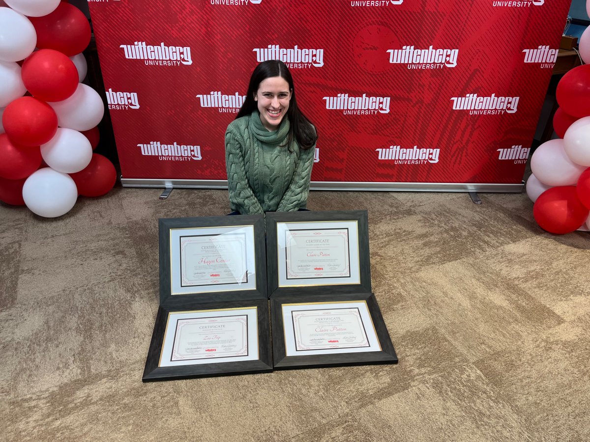 wittenberg's tweet photo. The Office of Student Involvement recognizes students, faculty, and staff during its annual Leadership Awards event. Congrats to all our winners! Full story: https://t.co/ThxBrTqXHw
#HavingLight #WittProud https://t.co/ZaPogSsTKs