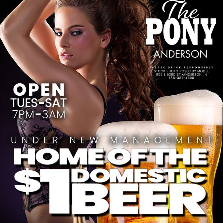 pony_anderson's tweet image. 🍻 Come on down to The Pony Anderson and enjoy our famous $1 domestic beers! 🤩 Open every Tuesday through Saturday from 7pm-3am. 😎 Don't miss out on the best deal in town! #ThePonyAnderson #CheapBeer #DrinkSpecials 🍺