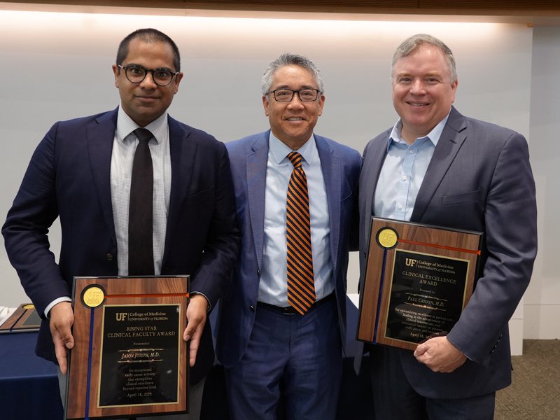 Li-Ming Su, M.D. (@limingsu1) on Twitter photo Incredibly proud of <a href="/PaulCrispenMD/">PaulCrispenMD</a> and <a href="/jasonpjoseph/">Jason Joseph</a> for being awarded <a href="/UF/">FLORIDA</a> COM clinical excellence and rising star awards. Both embody the terms integrity, character, dedication, service and contributions on all levels of clinical care, research and education. <a href="/UF_Urology/">UF Urology</a> Incredibly proud of <a href="/PaulCrispenMD/">PaulCrispenMD</a> and <a href="/jasonpjoseph/">Jason Joseph</a> for being awarded <a href="/UF/">FLORIDA</a> COM clinical excellence and rising star awards. Both embody the terms integrity, character, dedication, service and contributions on all levels of clinical care, research and education. <a href="/UF_Urology/">UF Urology</a>