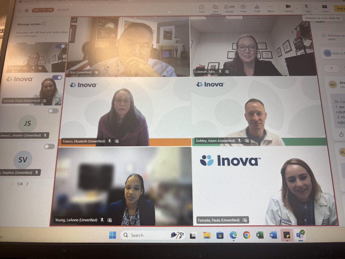 Julia R Coleman, MD MPH (@juliacolemanmd) on Twitter photo What a privilege to present at the <a href="/InovaHealth/">Inova</a> Emergency General Surgery, Surgical Critical Care, and Trauma symposium alongside my <a href="/OhioStateSurg/">Ohio State Wexner Medical Center Surgery Dept.</a> partner <a href="/jckhalfpint/">Jennifer Knight (she/her)</a> on trauma -induced coagulopathy. Thank you to the brilliant <a href="/pferrada1/">Paula Ferrada MD FACS FCCM MAMSE</a> for organizing such a great event! What a privilege to present at the <a href="/InovaHealth/">Inova</a> Emergency General Surgery, Surgical Critical Care, and Trauma symposium alongside my <a href="/OhioStateSurg/">Ohio State Wexner Medical Center Surgery Dept.</a> partner <a href="/jckhalfpint/">Jennifer Knight (she/her)</a> on trauma -induced coagulopathy. Thank you to the brilliant <a href="/pferrada1/">Paula Ferrada MD FACS FCCM MAMSE</a> for organizing such a great event!