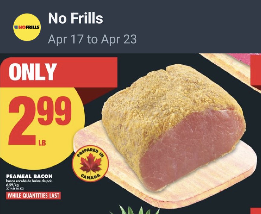 PGK_Keychains's tweet photo. 📢  Hot Deals in Barrie! 🔥 at No Frills - Pt 1️⃣

🍲 Campbell's SOUP $0.77/can at #NoFrills

⬜ CLING WRAP (30M) or FOIL $1.25ea

🍇 GRAPES $1.25/lb (2.76/kg)

🥓 PEAMEAL BACON $2.99/lb (6.59/kg)

Thu Apr 17 - Wed Apr 23

#Barrie #Orillia #DealsInBarrie @nofrillsCA @Campbells https://t.co/dnbRjFaZ7f