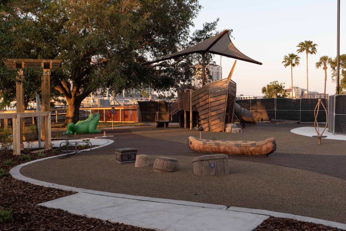 We’re so excited to officially cut the ribbon on the new playground at Friendship Fountain 🛝 It’s all happening tomorrow, Saturday April 19 at <a href="/jaxparks/">JaxParks</a> Eggstravaganza Easter celebration from 10am to 2pm. Join us for egg hunts, live music, food trucks, and more free family fun!