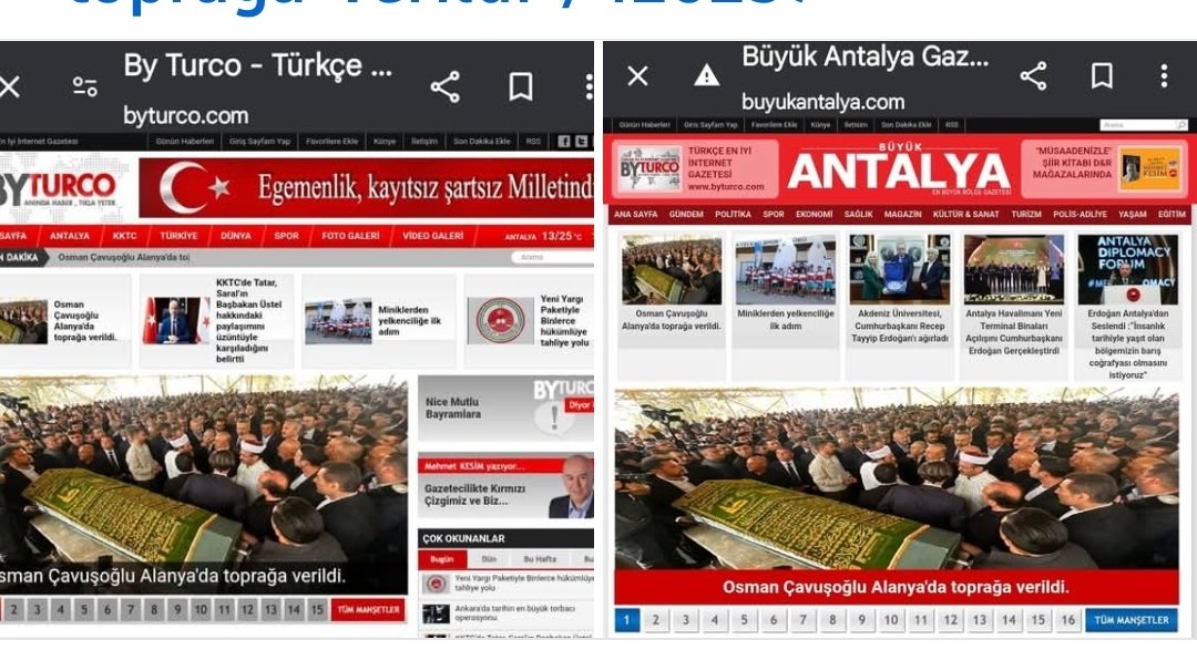 Büyük Antalya (@buyukantalyagzt) on Twitter photo Babası vefat eden Bakan <a href="/MevlutCavusoglu/">Mevlüt Çavuşoğlu</a> na Taziye için Ziyaretçi Akını #osmançavuşoğlu
byturco.com byturco.com/haber/Osman-Ca… Babası vefat eden Bakan <a href="/MevlutCavusoglu/">Mevlüt Çavuşoğlu</a> na Taziye için Ziyaretçi Akını #osmançavuşoğlu
byturco.com byturco.com/haber/Osman-Ca…
