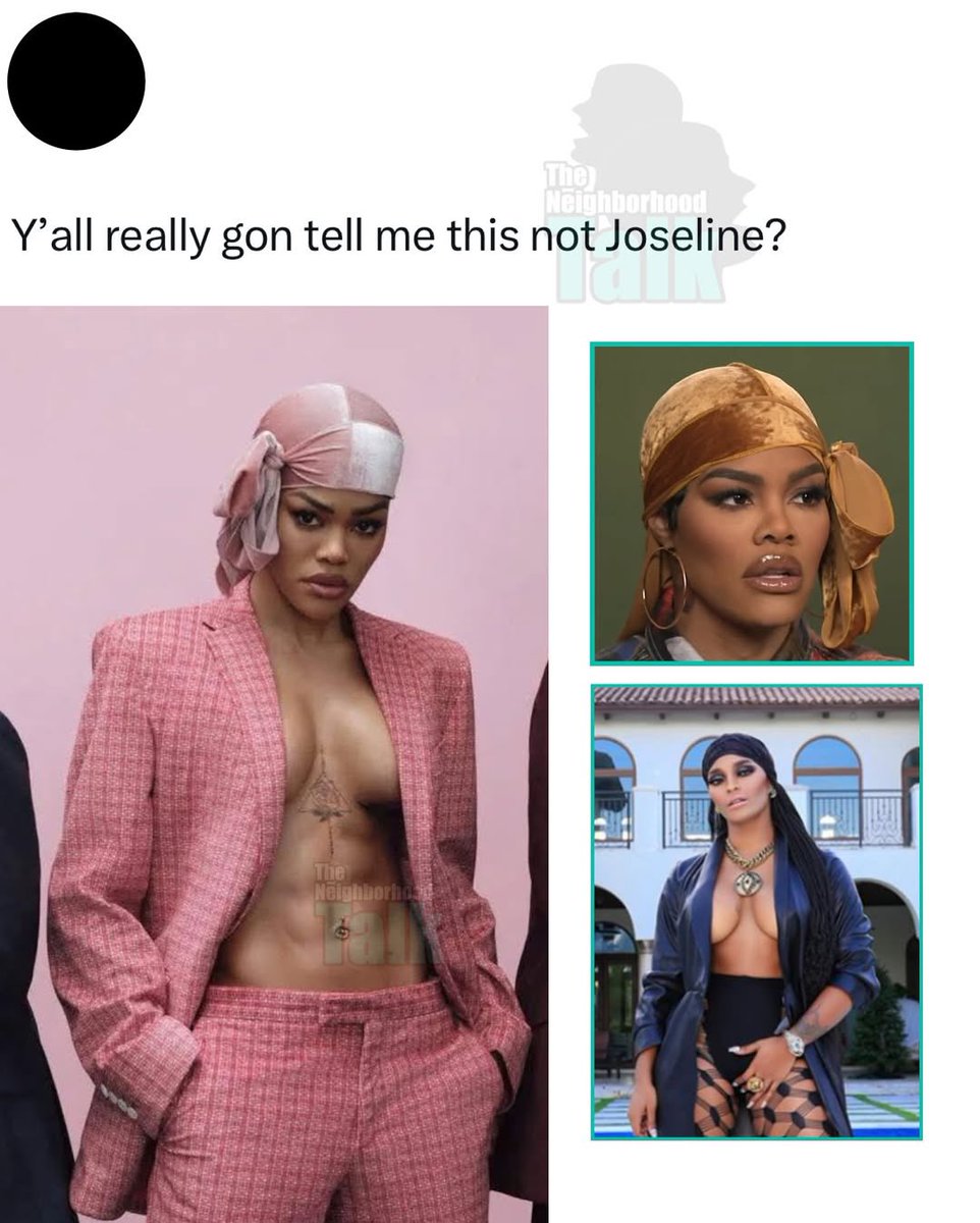 The_ZeusNetwork's tweet photo. Y’allll…😂 Now why @MsJoseline lowkey look like she was already IN this shoot!! 😂💀 The #PuertoRicanPrincess would’ve matched the whole aesthetic effortlessly!!🔥Y’all see the vision too or just us?!!👇🏾

📷:
-@theneighborhoodtalk  -@joselines_cabaret_tea https://t.co/fuQgQLvibp