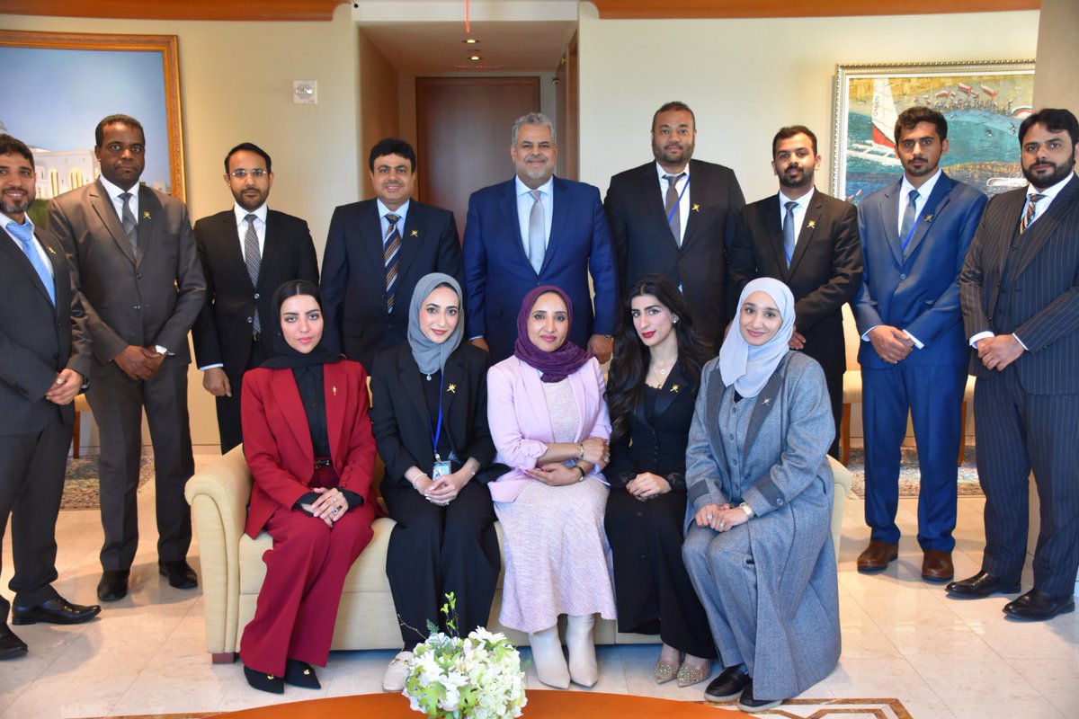 omarsalkathiri's tweet photo. 🇴🇲Youth delegation concluded #ECOSOCY ! Extraordinary participation, reflecting Oman’s efforts to advance #2030 Agenda & national initiatives supporting youth’s constructive role in this endeavour!
Thanks to :
@muhanedbusafi,
m_ali__25
viaethar
@mcsy_om
@FMofOMAN https://t.co/zOrxp73Umx