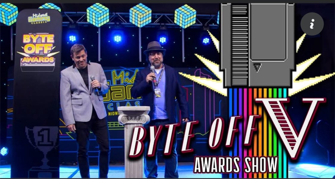 TONIGHT’S THE NIGHT!
The NESmaker Byte-Off V Awards Ceremony goes live tonight at 8PM Eastern!

🍿 Don’t miss it: youtu.be/vDIFPddStQ4

#NES #homebrew #nesdev #NESmaker #indiegames #gamedev #ファミコン #同人ゲーム