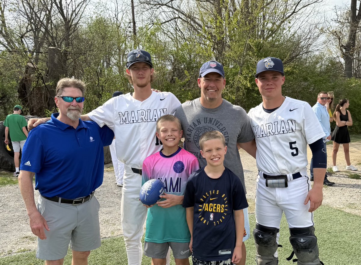 Once Raiders, now Knights. All Raider Battery with Damien Wallace throwing on Senior Night and Jake Dill behind the dish! Let’s get a “W” Knights!