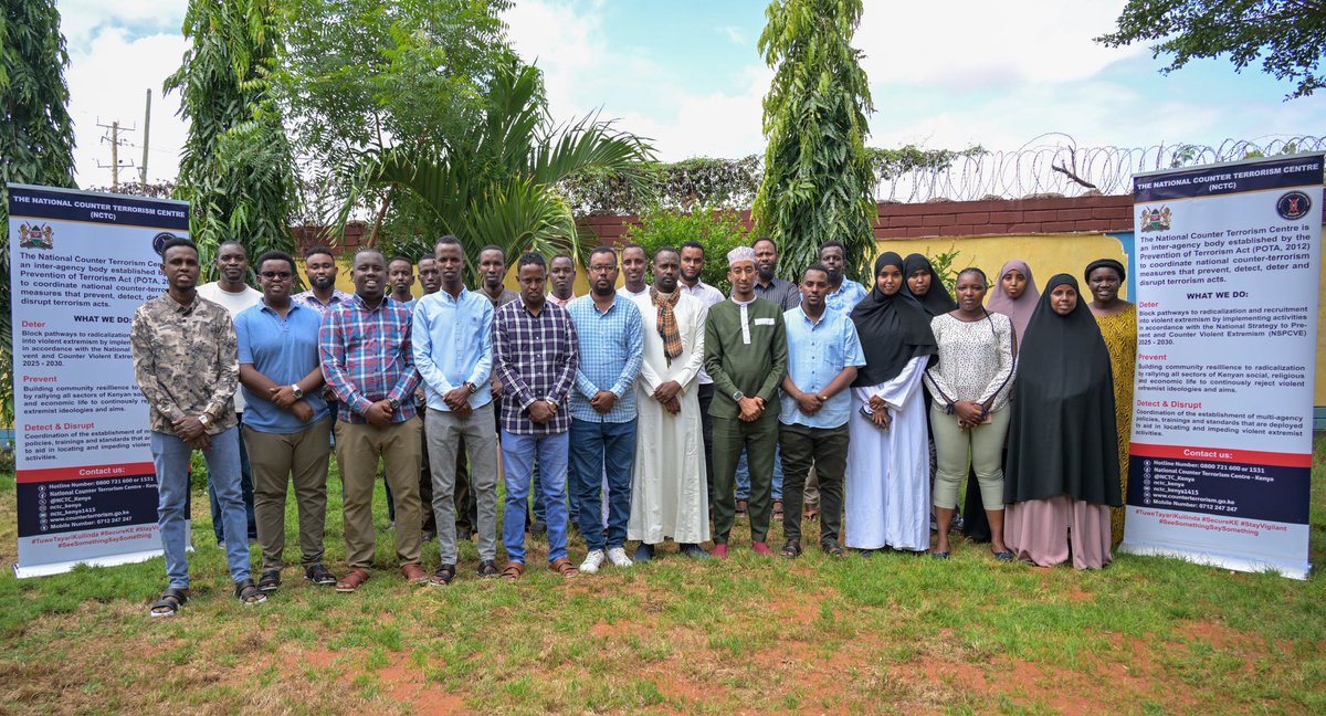 The National Counter Terrorism Centre held an immersive training on Strategic Communications in Preventing &amp; Countering Violent Extremism (PCVE) for media professionals in Wajir County drawing participants from mainstream, community, and digital platforms. 

The workshop equipped