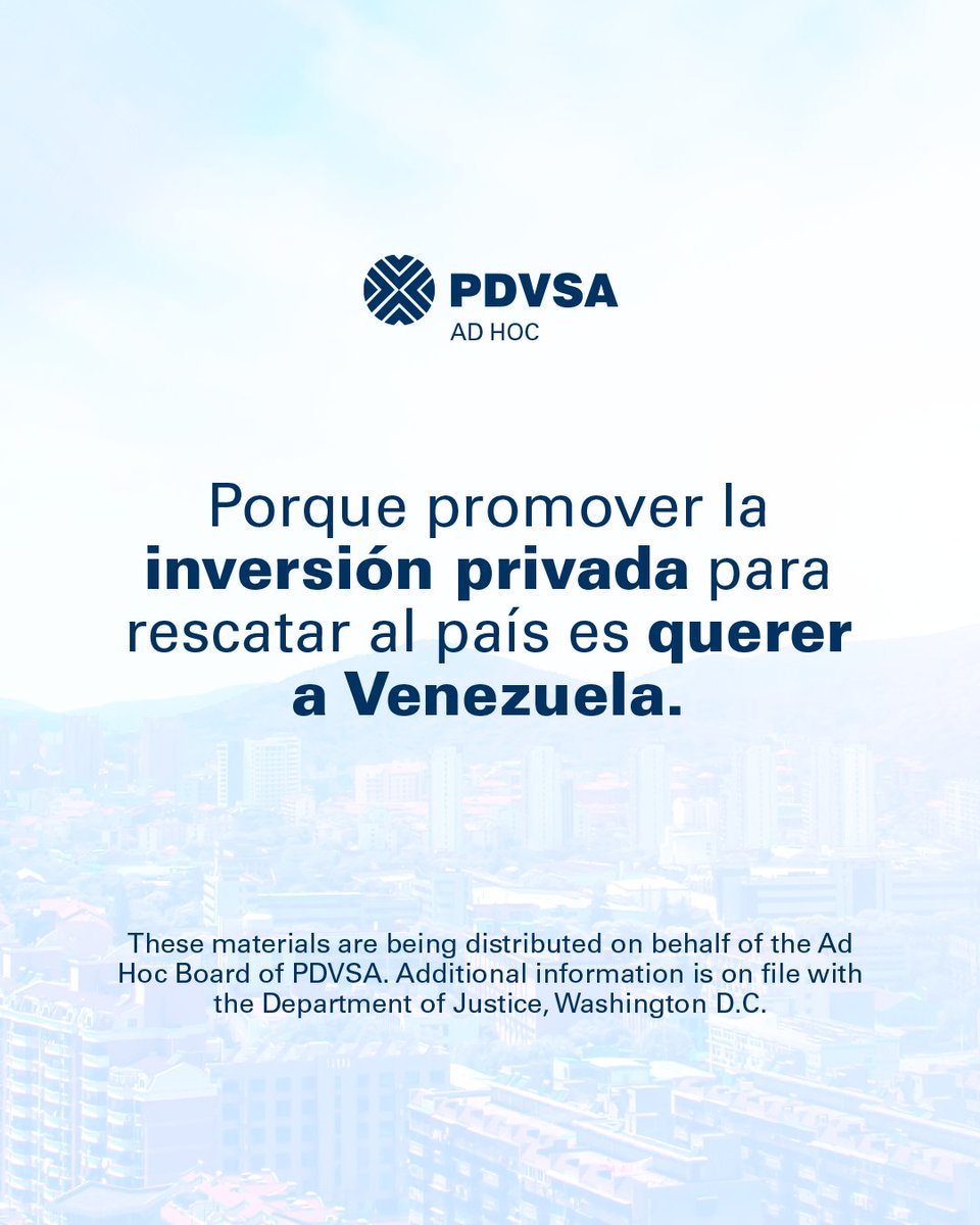 Comentarios Junta Ad Hoc de PDVSA tweet media