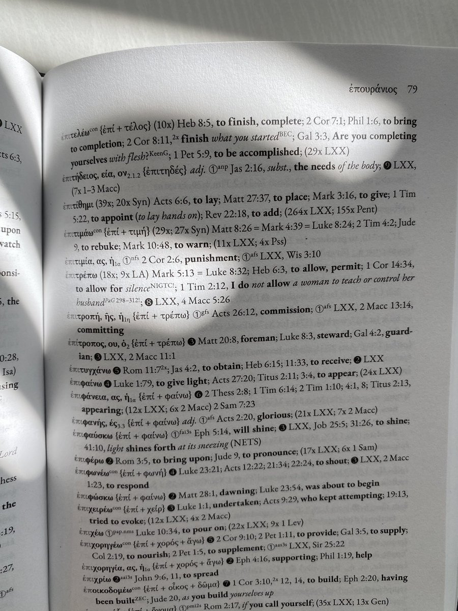 Super stoked to see my good friend Paul Jackson’s Greek Lexicon

Preorder:
amazon.com/Zondervan-Comp…