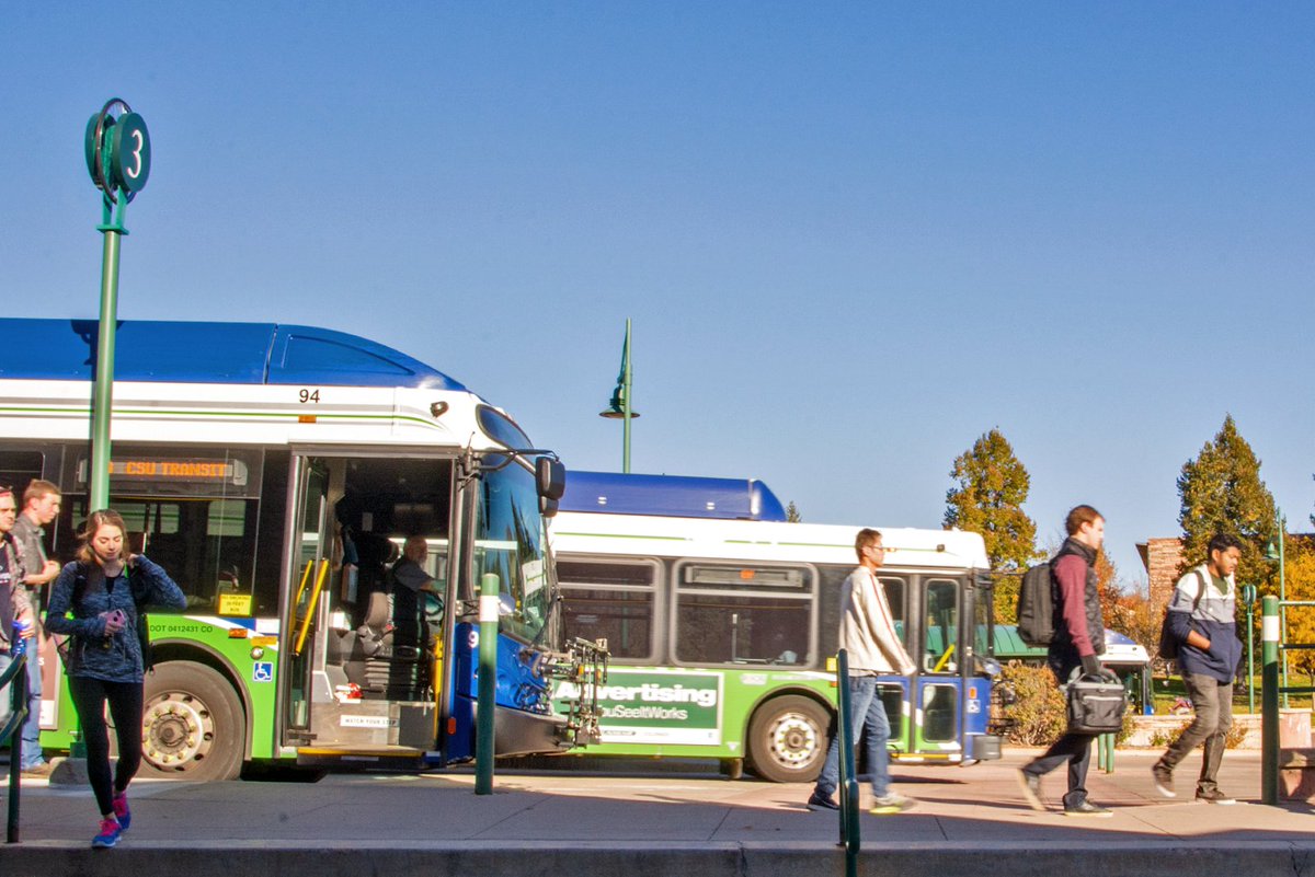 Stop by and see us tomorrow at the #ColoStateUniversity Earth Day Festival from 10 a.m. - 2 p.m. 🌎 We’ll be ready to answer your questions about all things transit! 🚌
