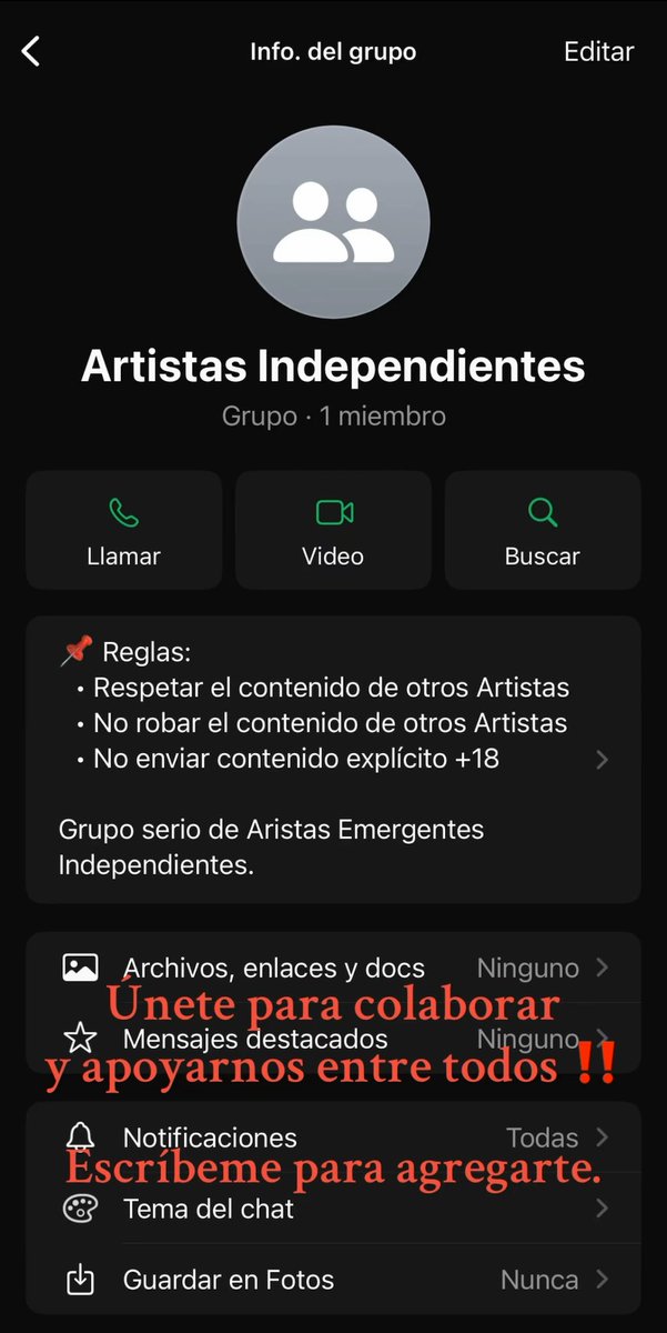 elairpa's tweet photo. Oe mi h, pille pues, hicimos un grupo de Aristas emergentes y creadores de contenido del ámbito musical independientes, pa que colaboremos todos pues, tiren DM pa agregarlos. https://t.co/Llx9786YHl