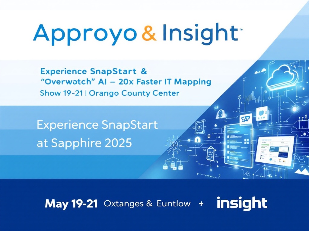 Approyo's tweet image. 30 Days to Sapphire 2025!
Discover how Approyo delivers:
- 40% faster migrations
- 20% cost savings
- 90% client retention
Join industry leaders like NASA and London Stock Exchange.
Book your private demo: info@approyo.com
#Sapphire2025 #SAPsolutions