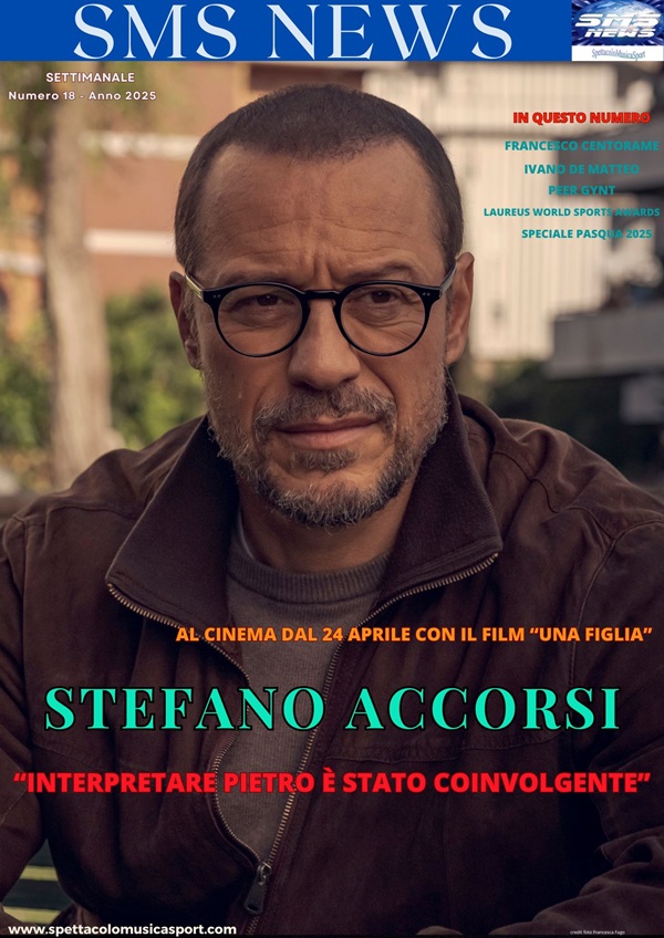 Sul nuovo numero del settimanale SMS NEWS in cover Stefano Accorsi, protagonista del film #UnaFiglia al cinema dal 24 aprile, le interviste con Ivano De Matteo e Francesco Centorame, lo speciale sulla Pasqua, Peer Gynt al Teatro alla Scala e altre news 
👇
spettacolomusicasport.com/wp-content/upl…