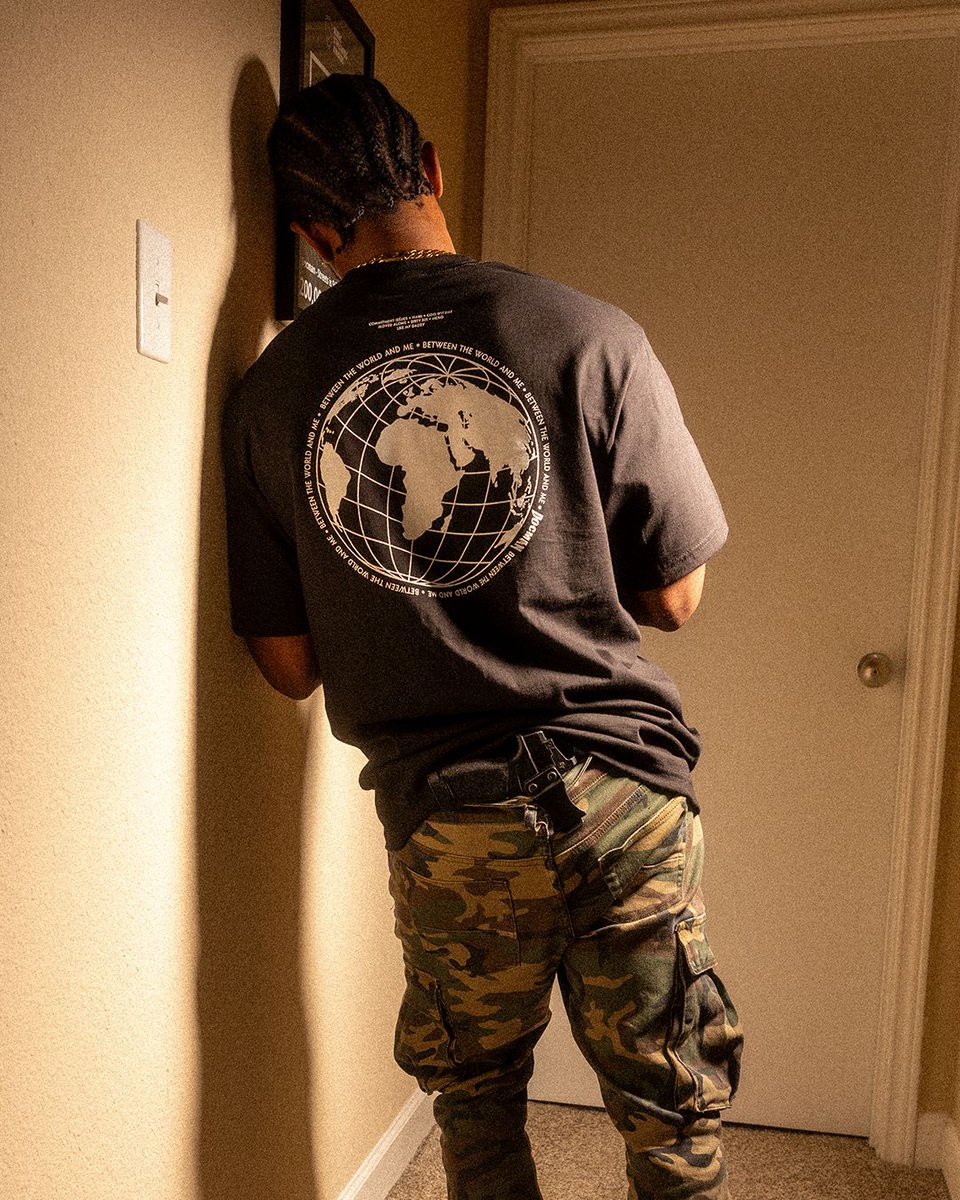 EmpierDoc's tweet photo. Ayo! Shouts out to everyone that has been bumping my music these past couple of months. Really means a lot to me. I got some merch on deck! Go to https://t.co/K9Z9Vw3Jz8 and cop a shirt 👕 from me #BetweenTheWorldandMe https://t.co/xqGz1brHAF