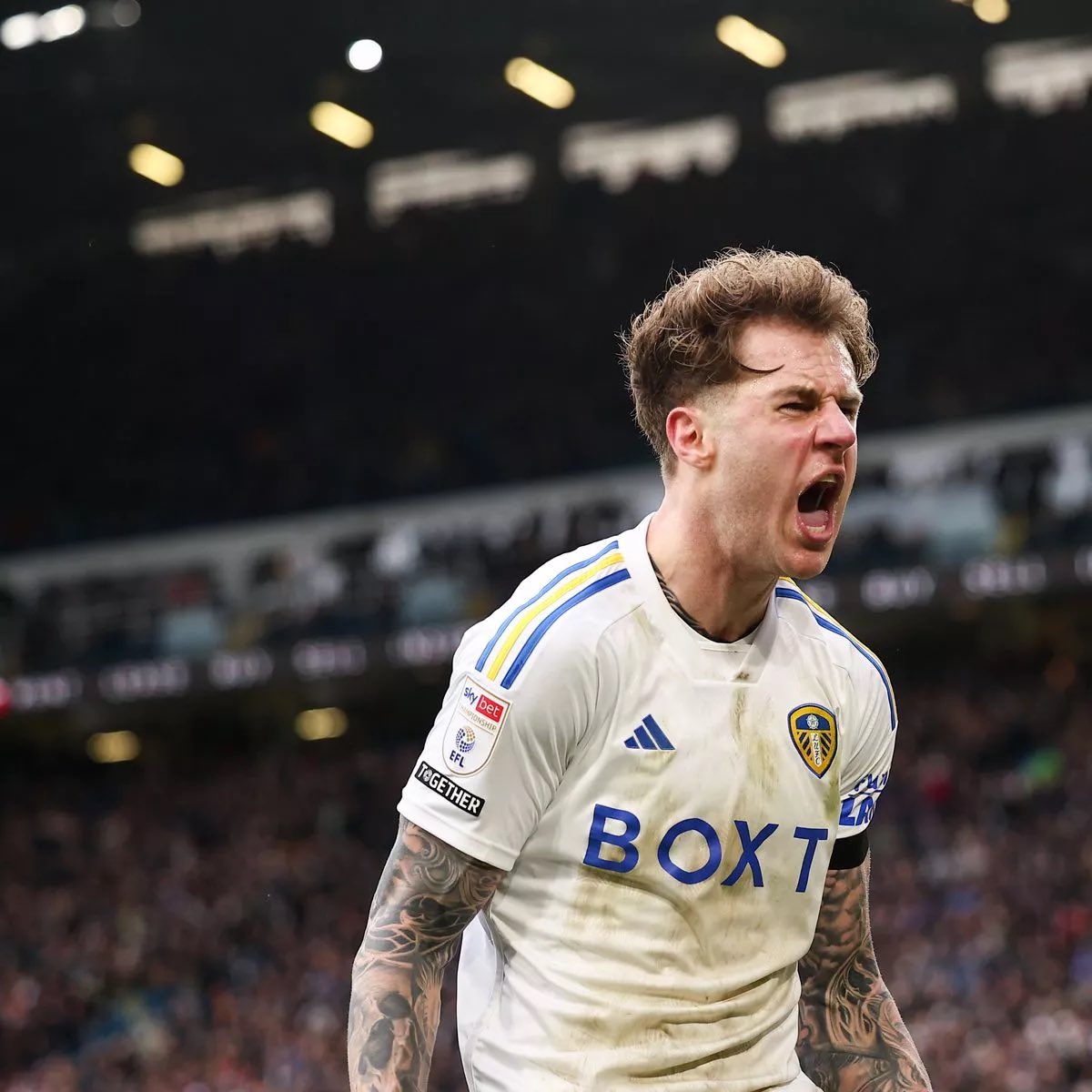 robchocs's tweet photo. The best defensive performance I’ve ever seen was Paul McGrath v Italy 1994.
Tonight, I’ve seen seen a performance that was up there with God. We win on Good Friday. Joe Rodon - take a bow, you legend. #lufc #JoeRodon hero tonight 🙌🏻 https://t.co/VdwbWcPUts