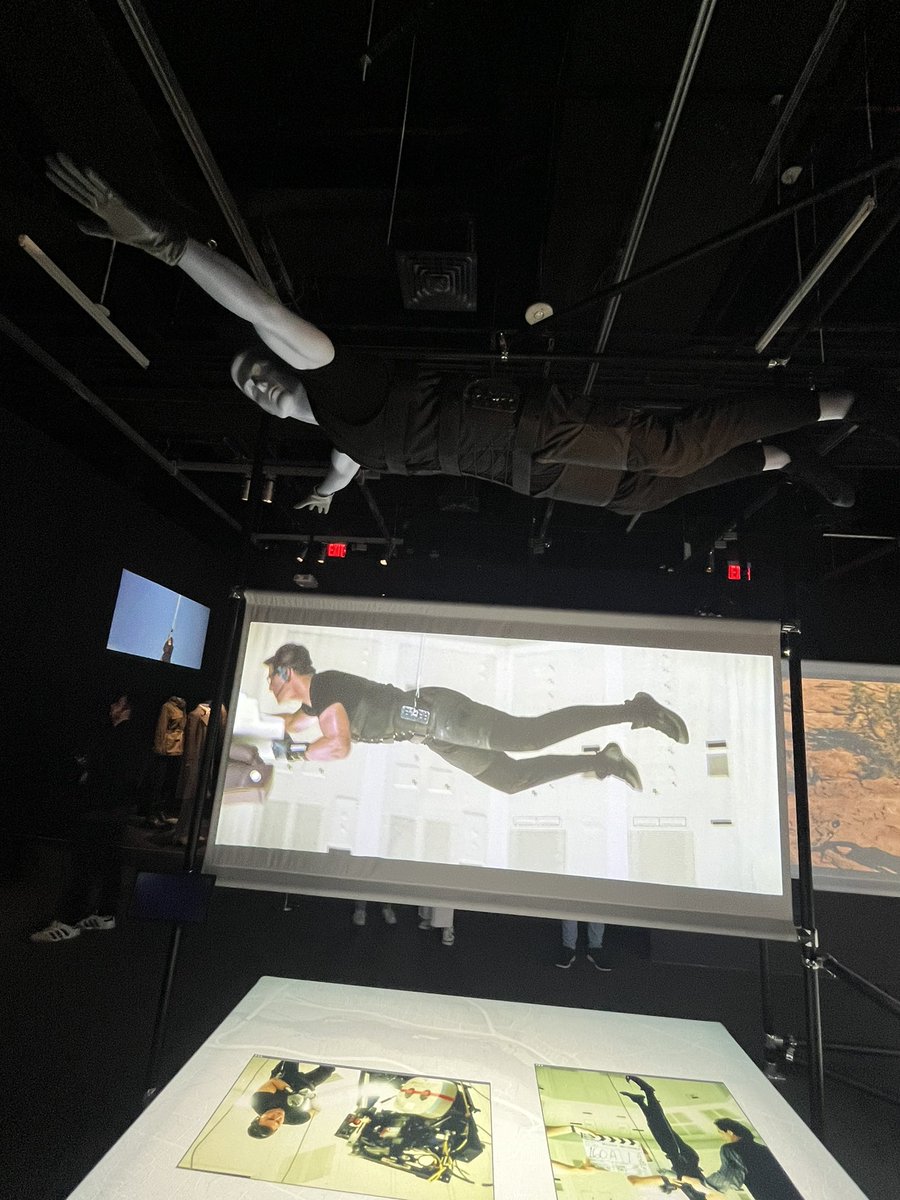 GothamGeekGirl's tweet image. Such an amazing time this morning at my fav museum @movingimagenyc ! Got to attend the media tour of the #MissionImpossible - Story and Spectacle” 🔥🔥@missionimpossible 

@MissionFilm experience at #MoMI key stunt sequences, with unique bts-content &amp;amp; props 

open April 18-Dec