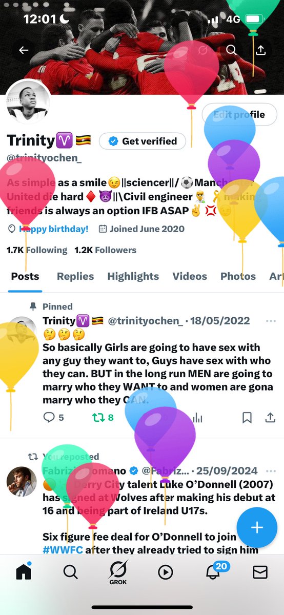 trinityochen_'s tweet photo. It’s already been a quarter of the century what a milestone 🥳 https://t.co/P3VT7F88gH