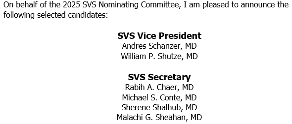 UMassVascular (@umassvascsurg) on Twitter photo A can't go wrong, excellent group of committed <a href="/VascularSVS/">Society for Vascular Surgery</a> members who would all do a great job...future is bright. A can't go wrong, excellent group of committed <a href="/VascularSVS/">Society for Vascular Surgery</a> members who would all do a great job...future is bright.