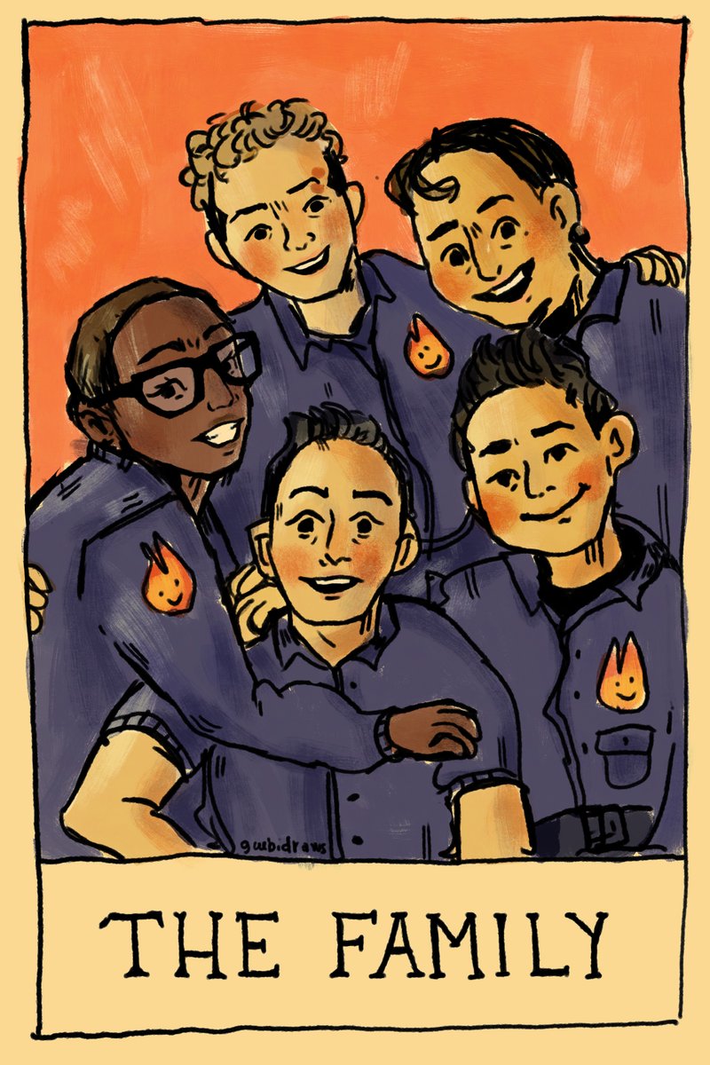 giubidraws's tweet photo. the family 

#911onABC https://t.co/dvCIlb6VUZ