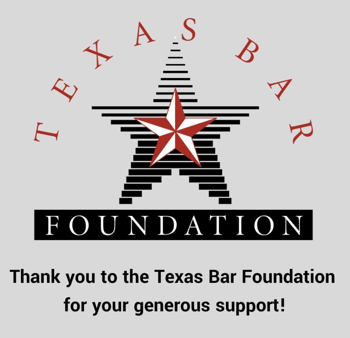 We are thrilled to announce that IPTX has received a $20,000 grant from the <a href="/txbforg/">Texas Bar Foundation</a>  The grant will help with the significant costs of forensic testing and expert testimony that are critical to helping free innocent people from prison and reuniting them with their loved ones.