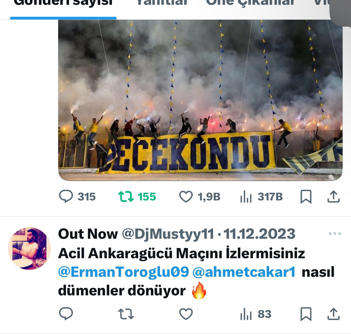DjMustyy11's tweet photo. @ahmetcakar1 Bu maç Rize maçı ozman nerdeydiniz ey Ahmet kaçar https://t.co/lOy8uRYwPf